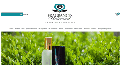 Desktop Screenshot of fragrancesunlimited.com